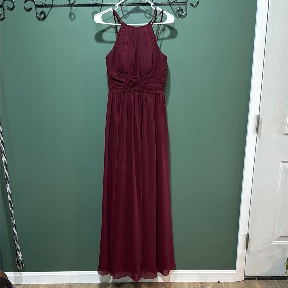 JJs House Burgundy Maxi Dress